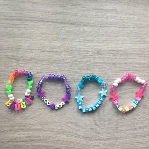 Ddlg inspired beaded bracelets